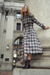 PLAID DRESS