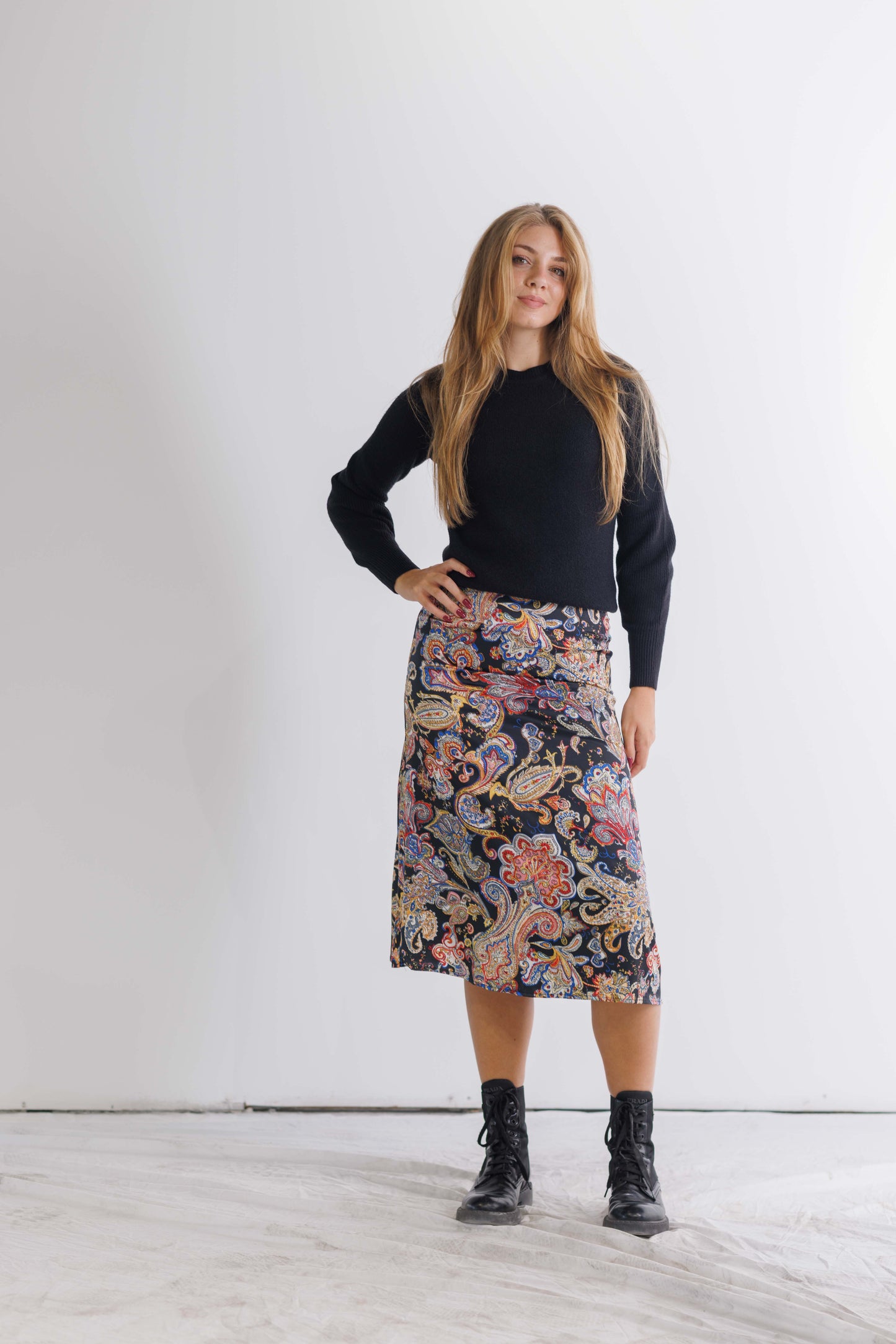 PRINTED SKIRT IN 5 COLORS