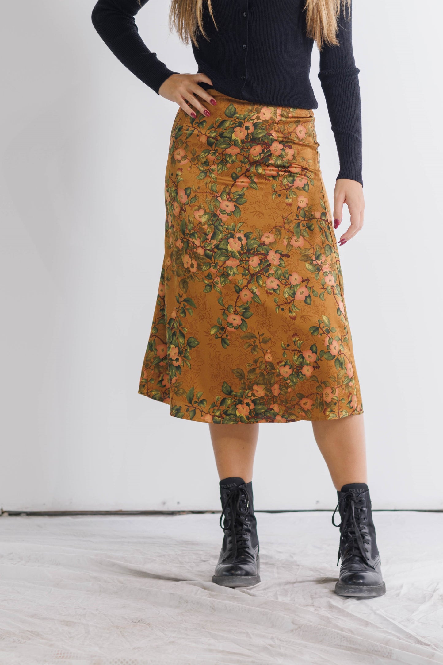 PRINTED SKIRT IN 5 COLORS