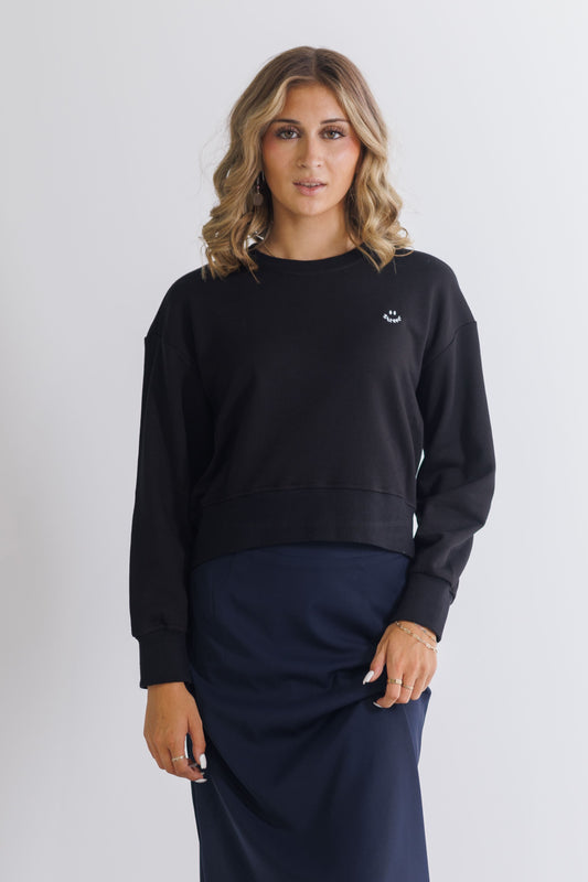 CUTE LOGO PULLOVER IN 5 COLORS