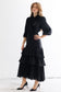 CHIFFON TIERED DRESS AVAILABLE IN 2 COLORS