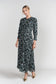 BLACK PASTELS MICHALIE MIDI DRESS