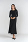 BLACK JERSEY DRESS