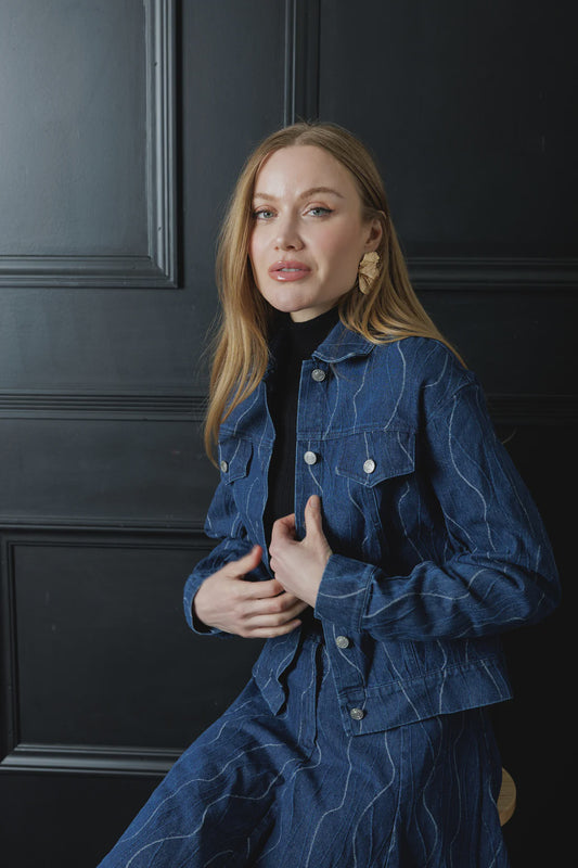 DENIM BLAIR SET
