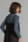 BROWN PINSTRIPE SLIP JUMPER