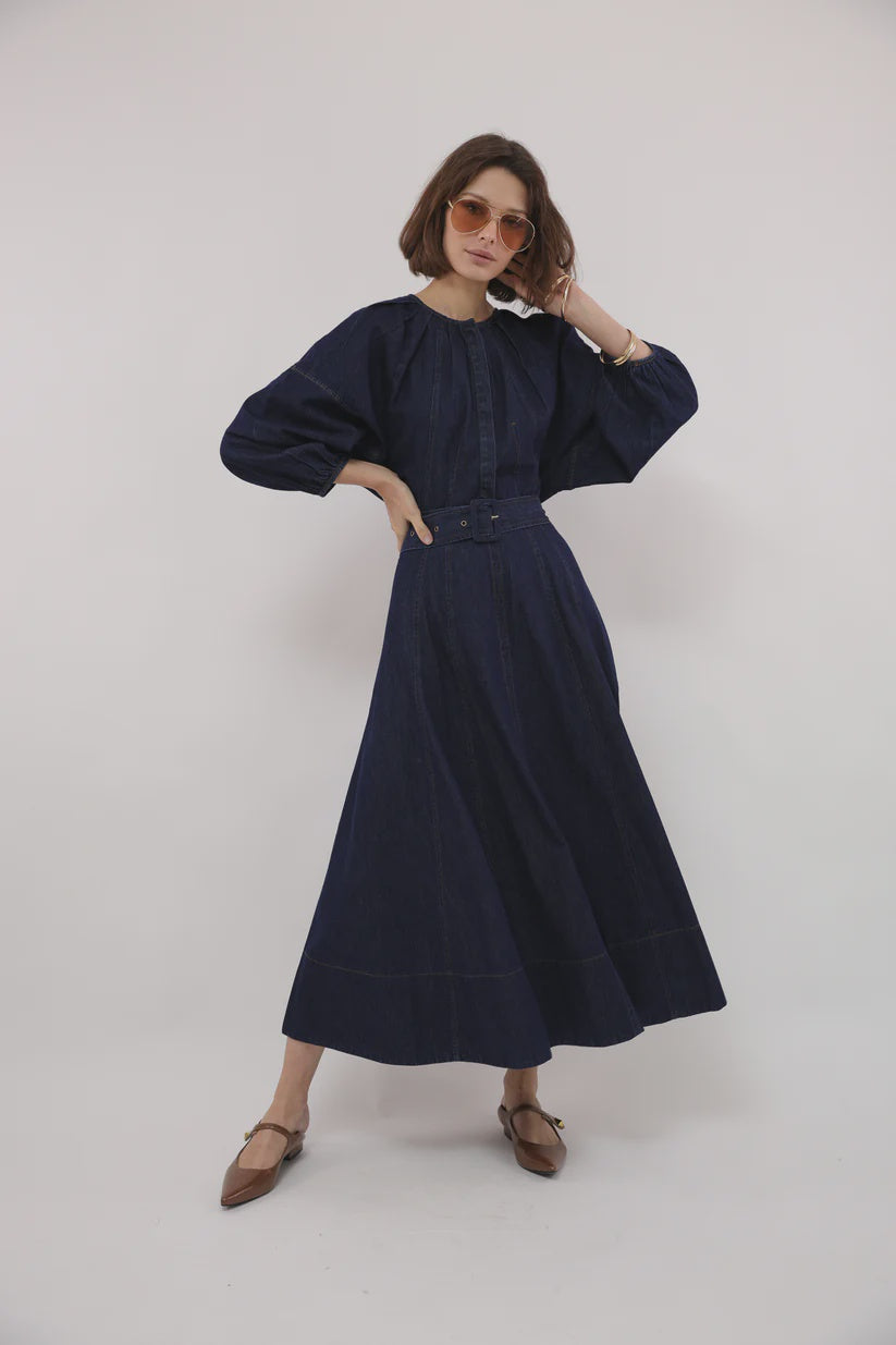 ALLEGRA DENIM SKIRT