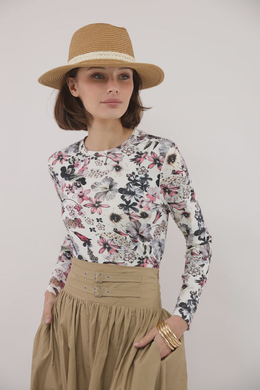 BYRD FLORAL TEE