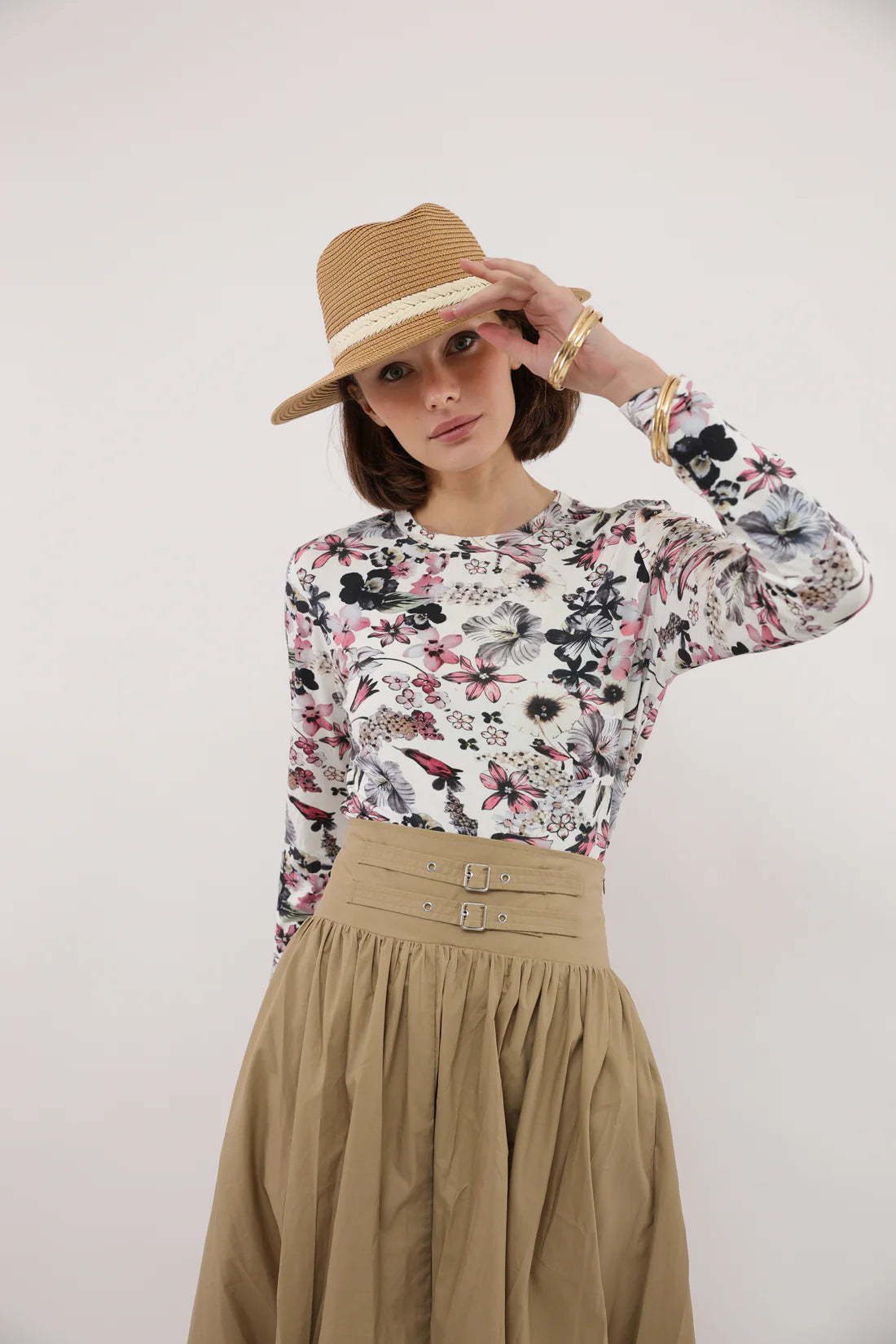 BYRD FLORAL TEE