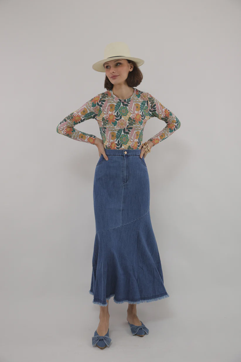 DELLE DENIM SKIRT