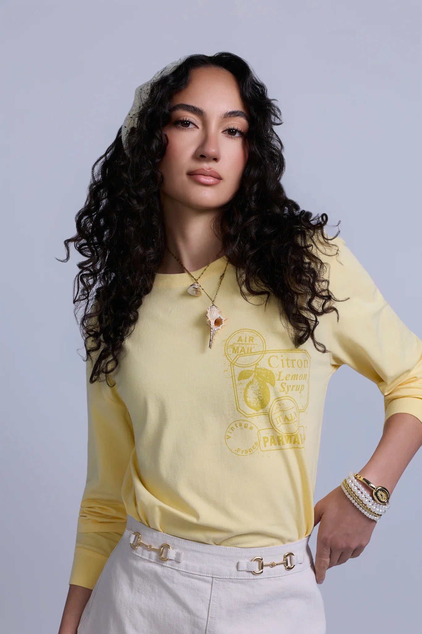 LEMON VINTAGE LONG SLEEVE