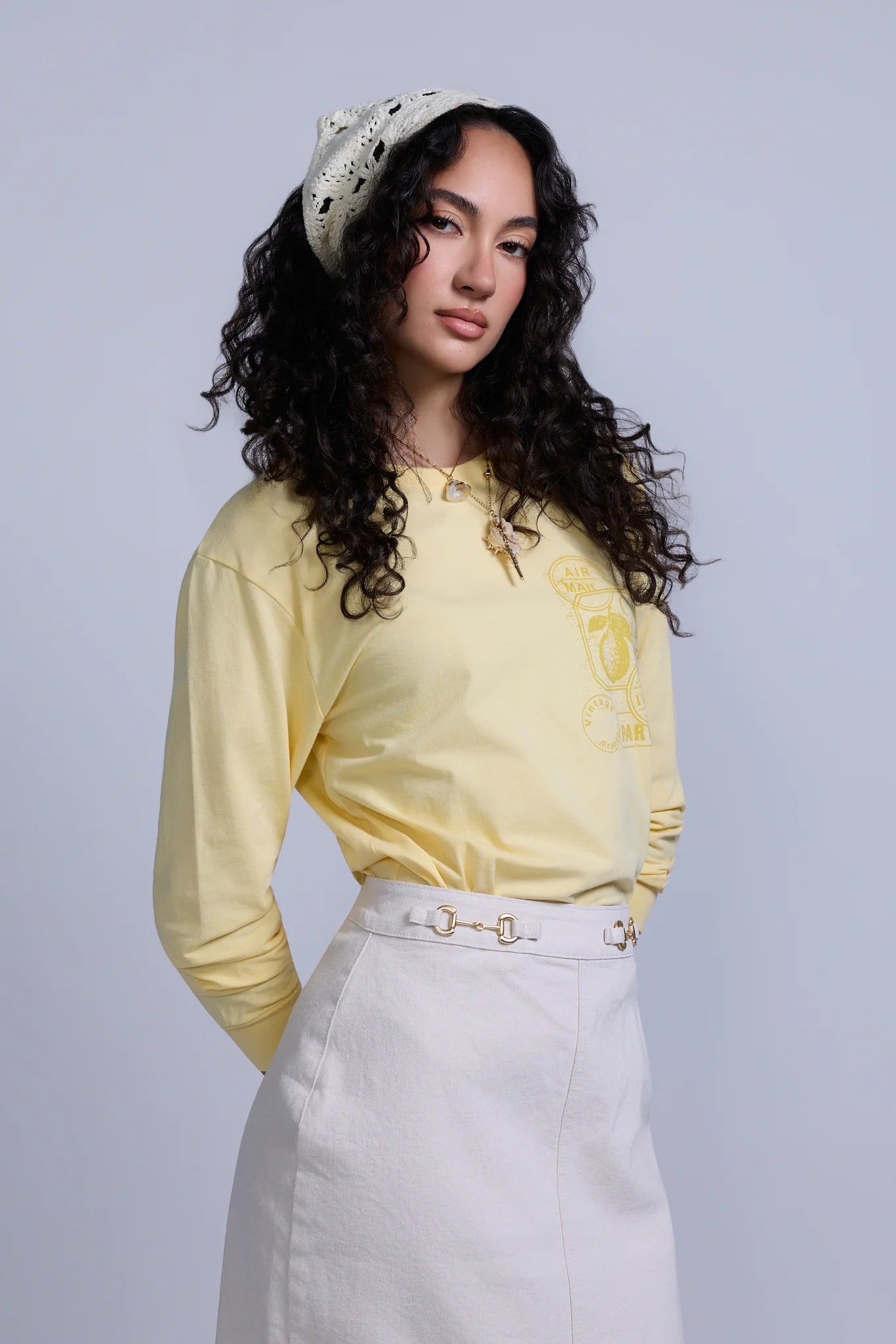 LEMON VINTAGE LONG SLEEVE