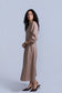 LINEN DRESS AVAILABLE IN TWO COLORS.