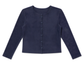 MICRORIBBED CARDIGAN- NAVY