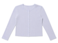 MICRORIBBED CARDIGAN- LT BLUE