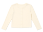 MICRORIBBED CARDIGAN- BUTTER