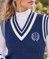 CREST LOGO VEST AVAILABLE IN 2 COLORS