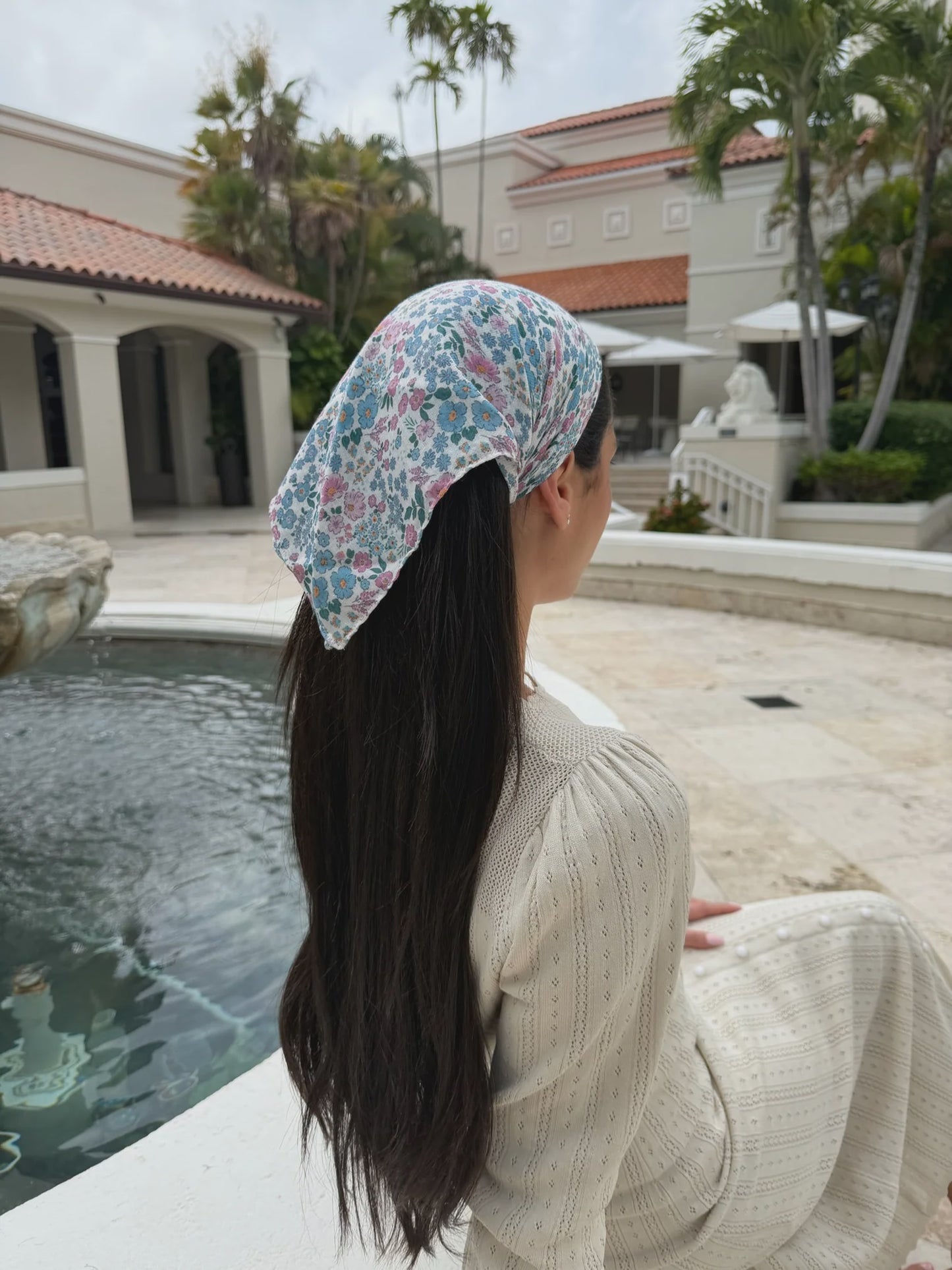 SB (SS26)  DITSY MEADOW BANDANA