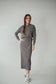 GREY DRAWSTRING SKIRT