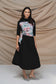 SANDRA TOP IN BLACK