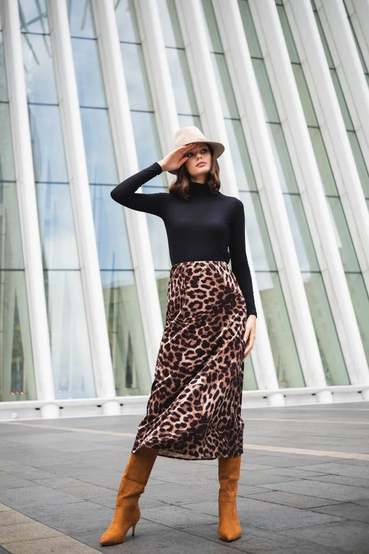 LEOPARD SKIRT