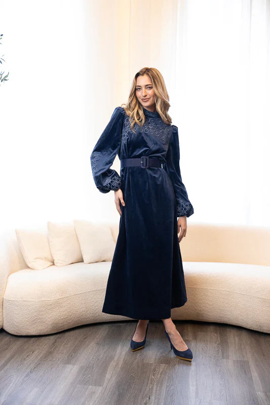ELIZABETH VELVET DRESS