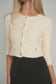 PEARL TEXTURED CARDIGAN