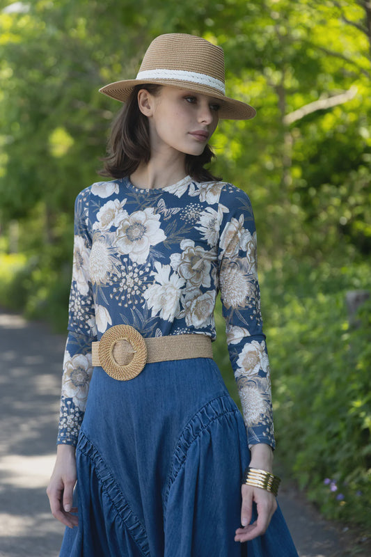 LUNA FLORAL TEE