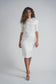 IVORY VEST WITH SOFT FLOWERS