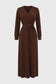 ICON BROWN DRESS