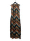 MULTI PRINT MAXI SLIP DRESS
