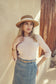 BLUSH SCALLOPED TOP