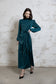 FABIANA MAXI TEAL DRESS