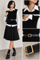 GENUINE LEATHER BELT ON A SHIRT AND KNIT VEST COMBO