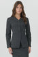 GREY PINSTRIPE MAEVE BLAZER