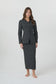 GREY PINSTRIPE MAEVE SKIRT