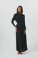 BLACK BREA DRESS