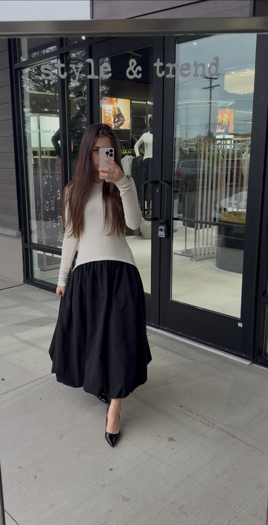 KNIT BUBBLE DRESS