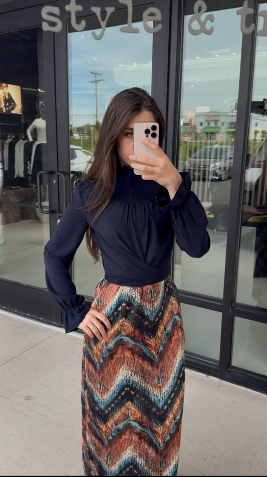 MULTI PRINT MAXI SLIP DRESS