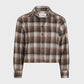 PLAID BUTTON DOWN SHIRT