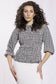 SMOCKED COLLARED TOP AVAILABLE IN 3 COLORS