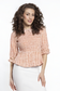 SMOCKED COLLARED TOP AVAILABLE IN 3 COLORS