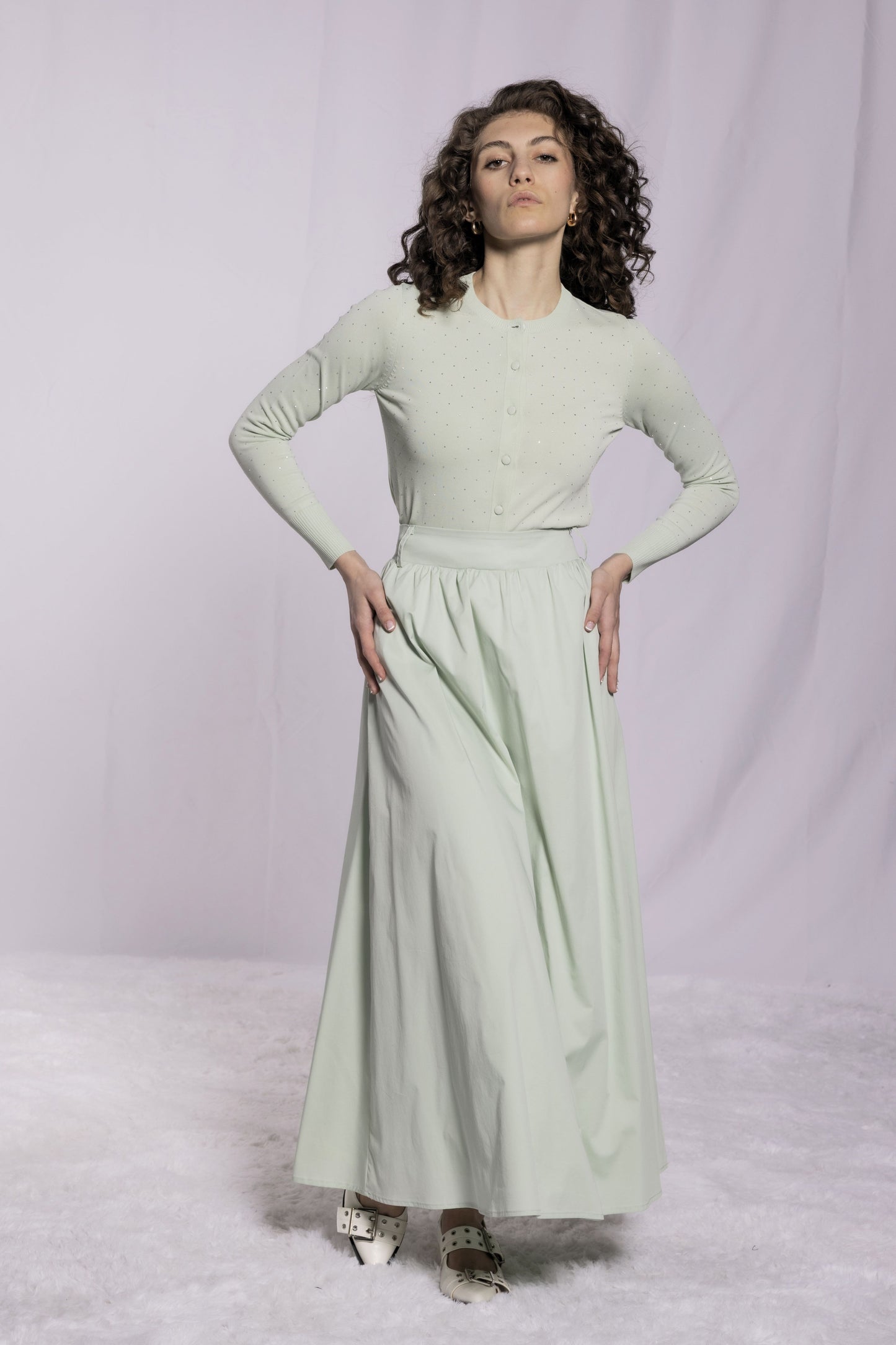 MIDI SKIRT AVAILABLE IN 4 COLORS