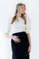 MIXED MEDIA TOP AVAILABLE IN 4 COLORS