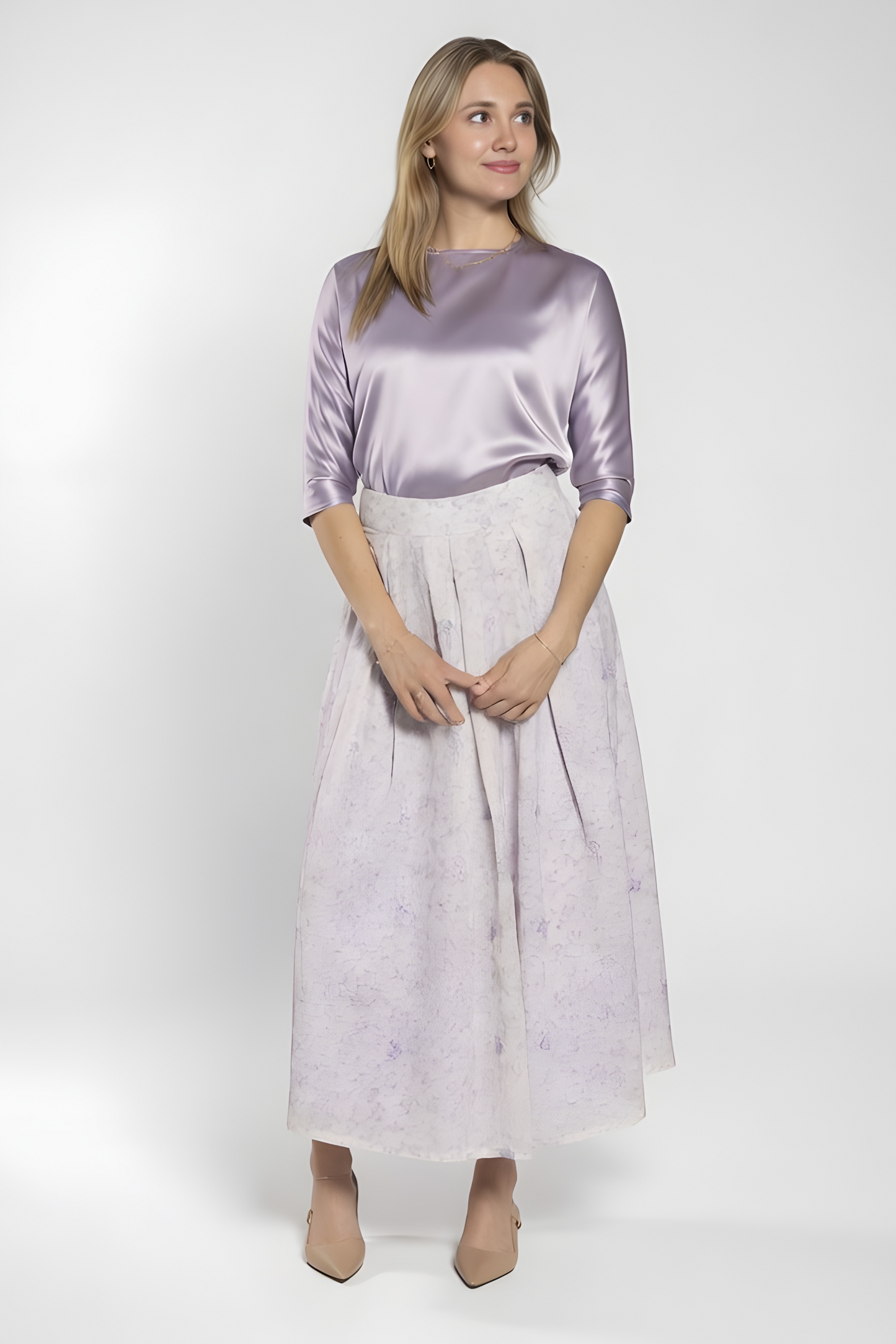 PLEATED SKIRT AVAILABLE IN 4 COLORS
