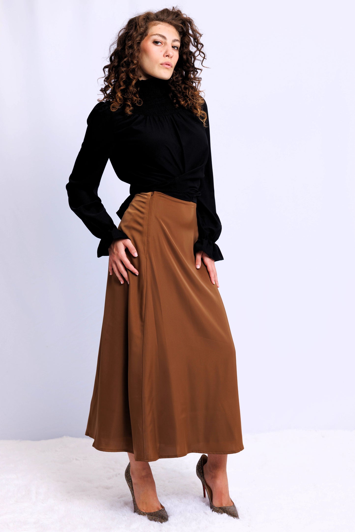 SLIP SKIRT AVAILABLE IN 3 COLORS