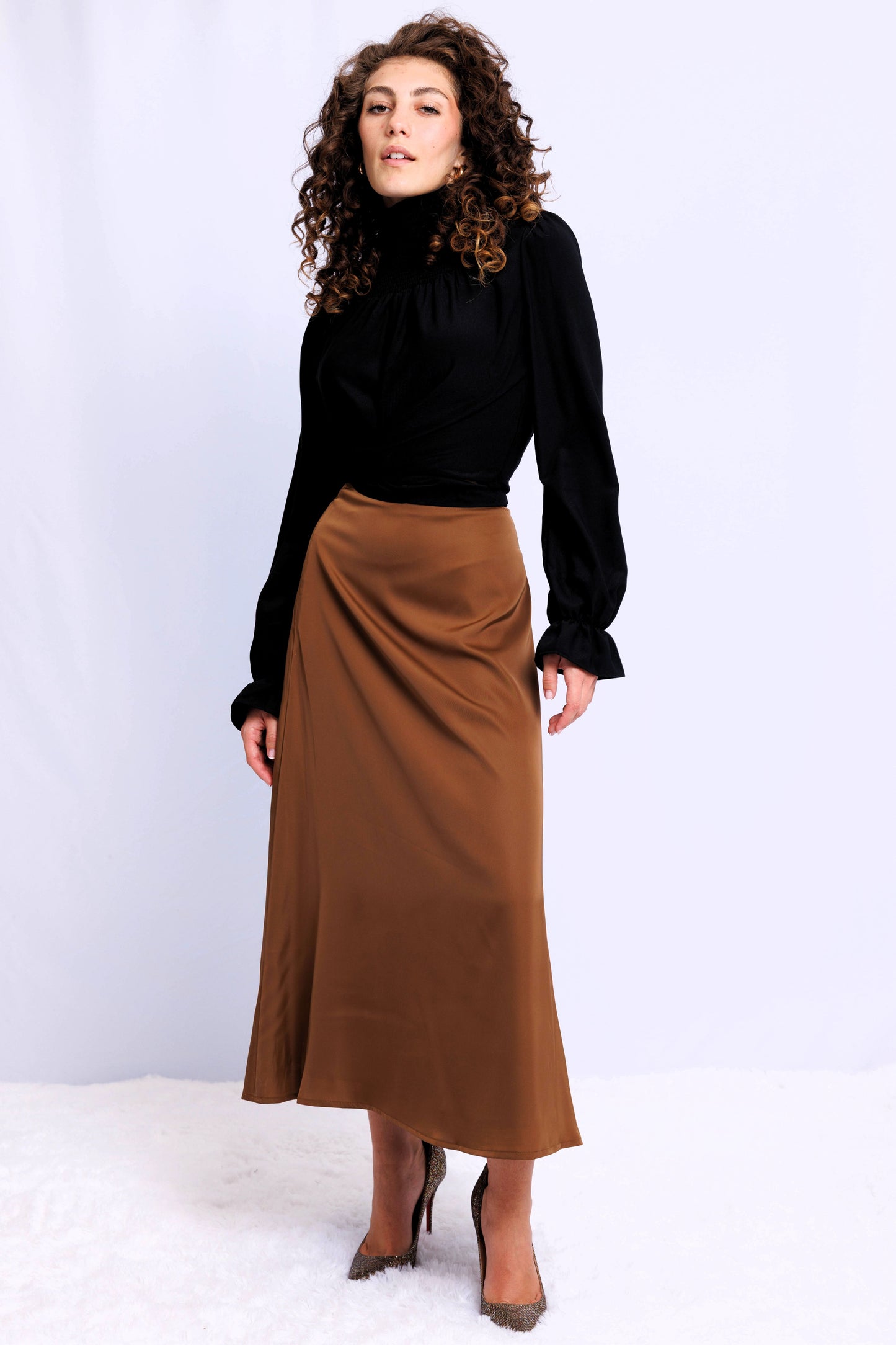 SLIP SKIRT AVAILABLE IN 3 COLORS