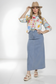 BOXY OVERSIZED TOP AVAILABLE IN 3 STRIPES AND 3 SUMMER PRINTS