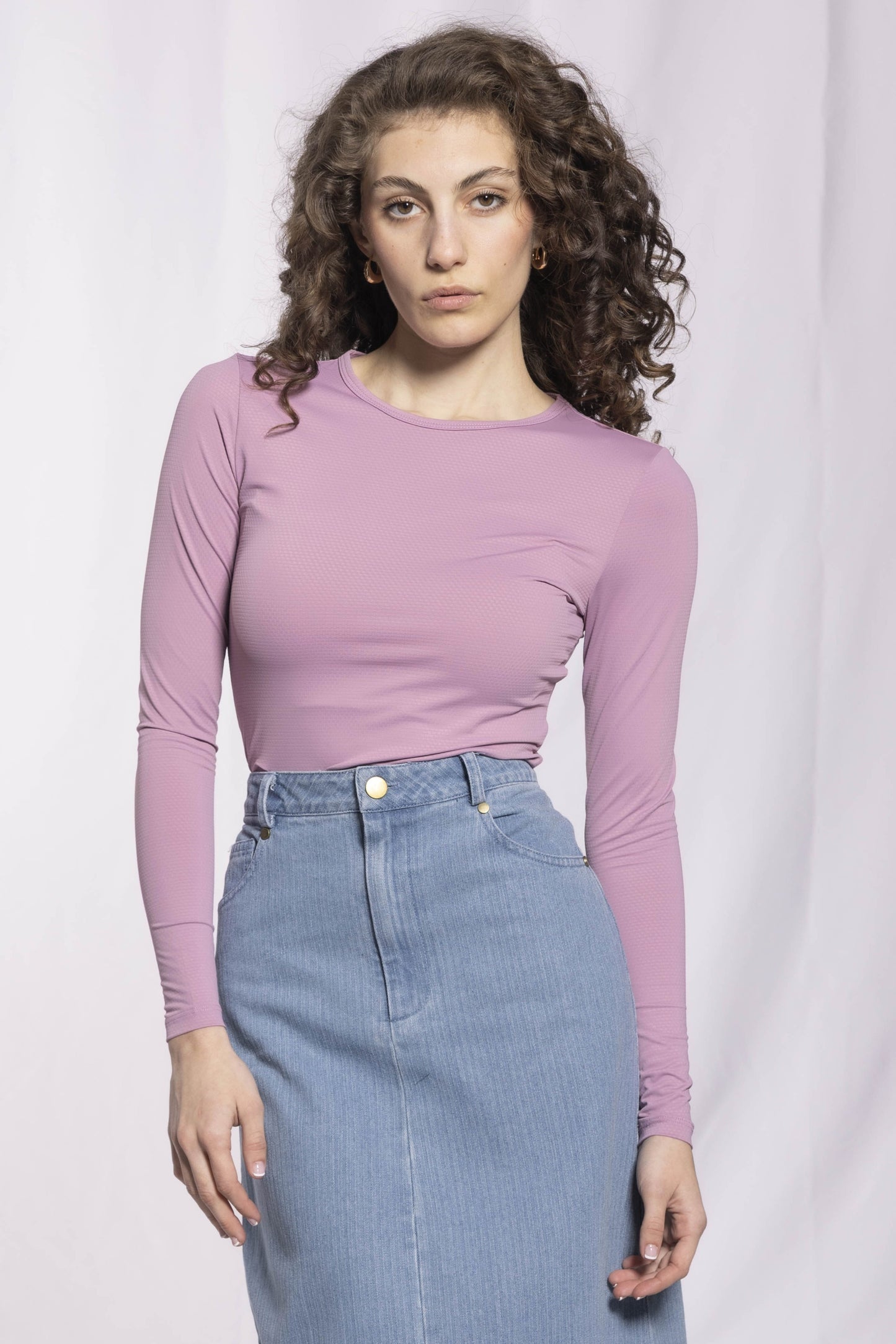 ACTIVE SPORT SHIRT- LAVENDER
