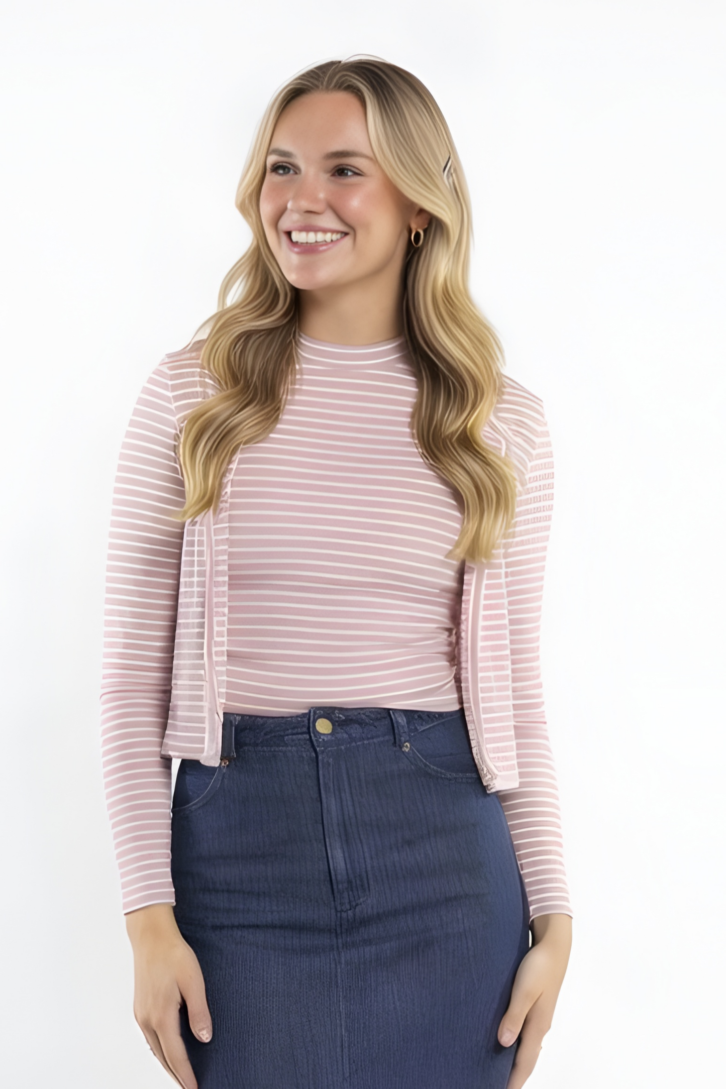 STRIPED TSHIRT CARDY AND TANK SET AVAILABLE IN 6 COLORS