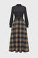 MIRA PLAID DRESS